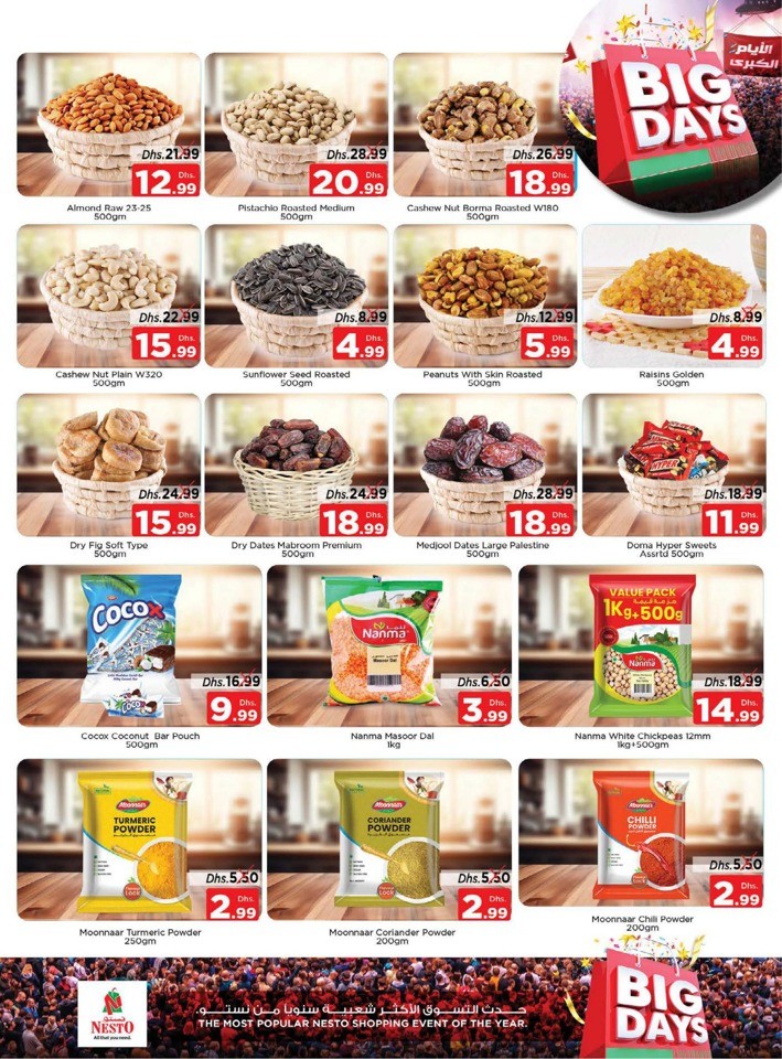 Nesto Hypermarket Jafza Big Days Deal May Flyer