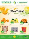 Istanbul Supermarket Citrus Festival