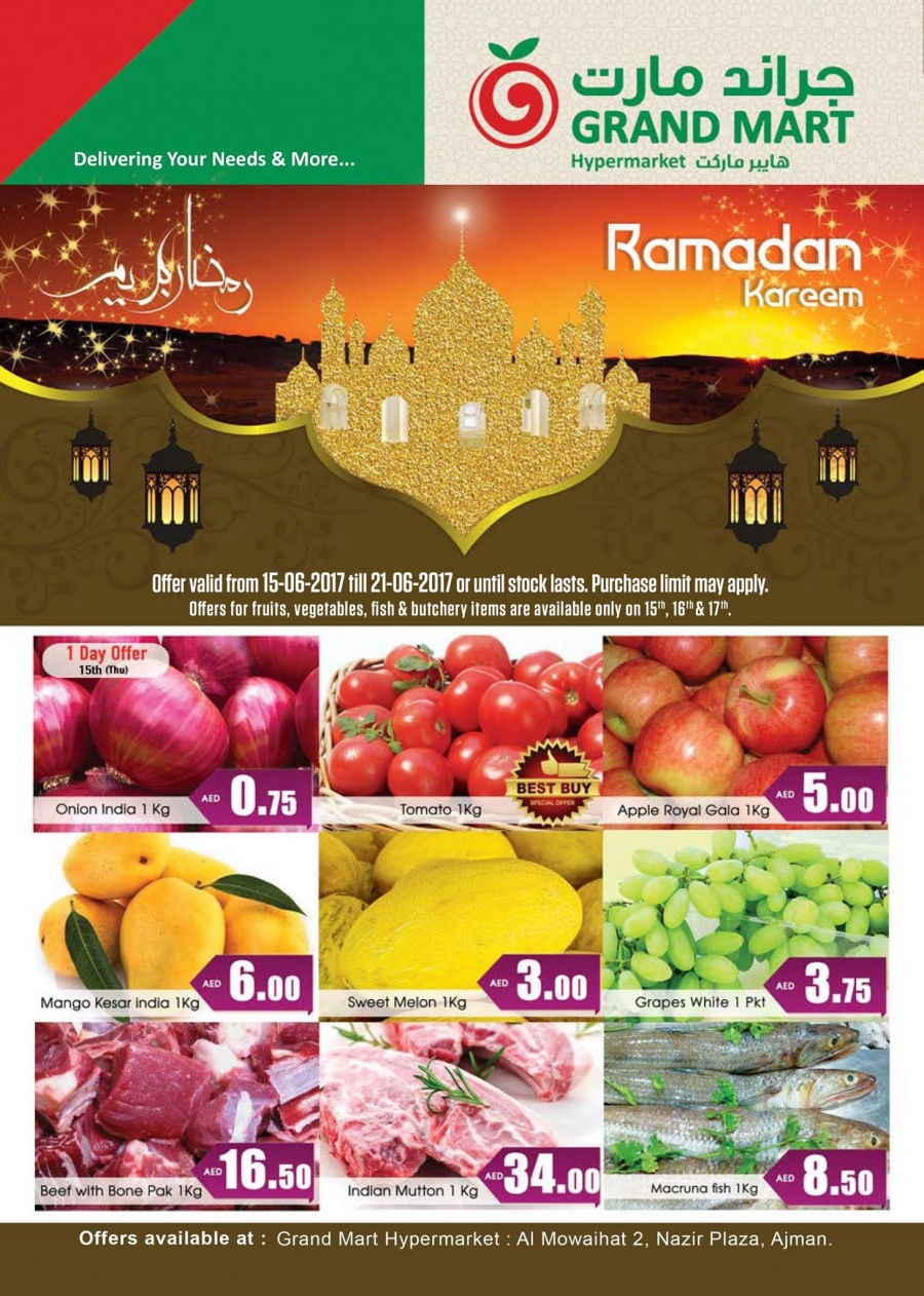 Ramadan Kareem Weekend Offers