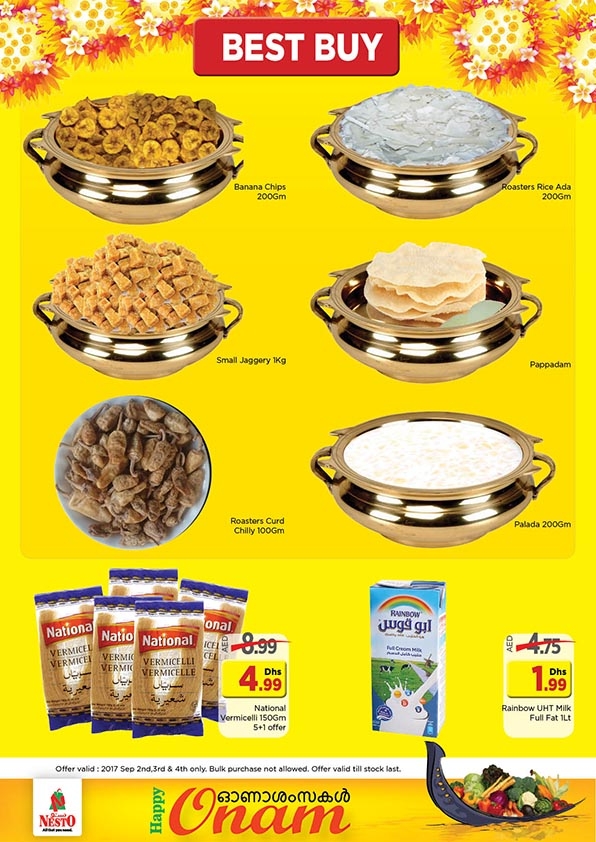 Nesto Onam Offers