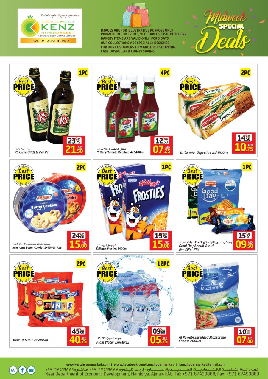 Midweek Special Deals