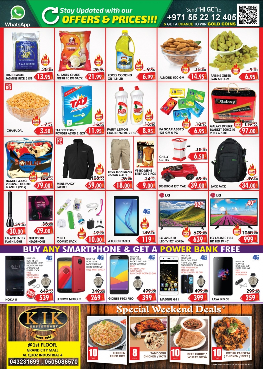 Grand Great Weekend Offers