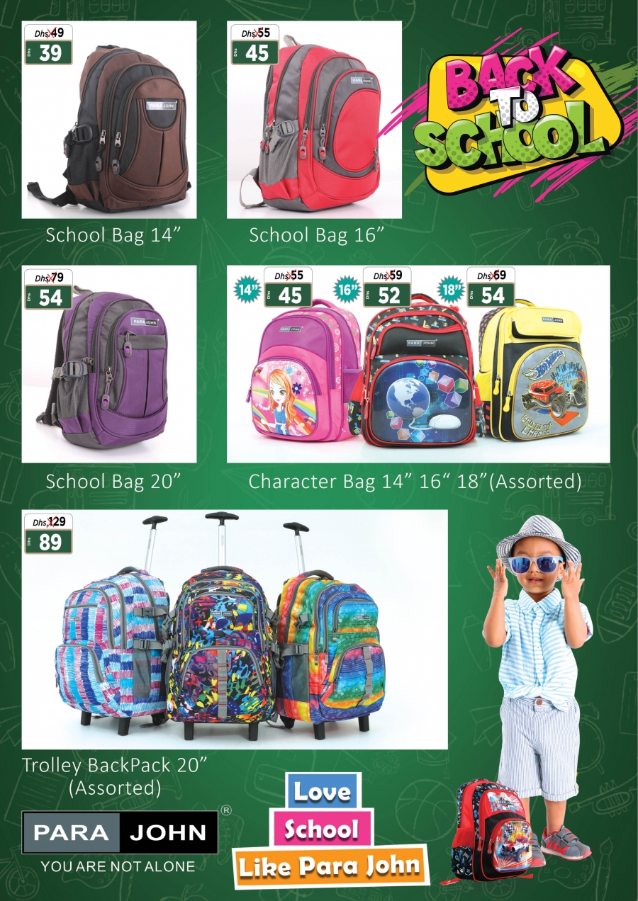 Back to School Offers at Nesto Hypermarket