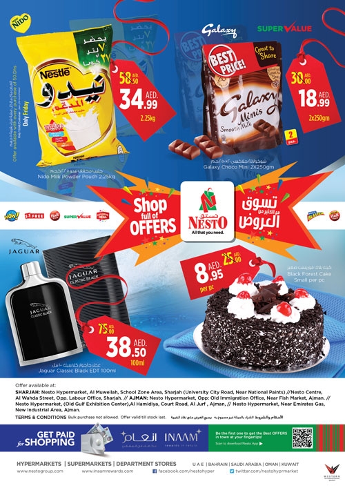 Shop Full Offers at Nesto Hypermarket