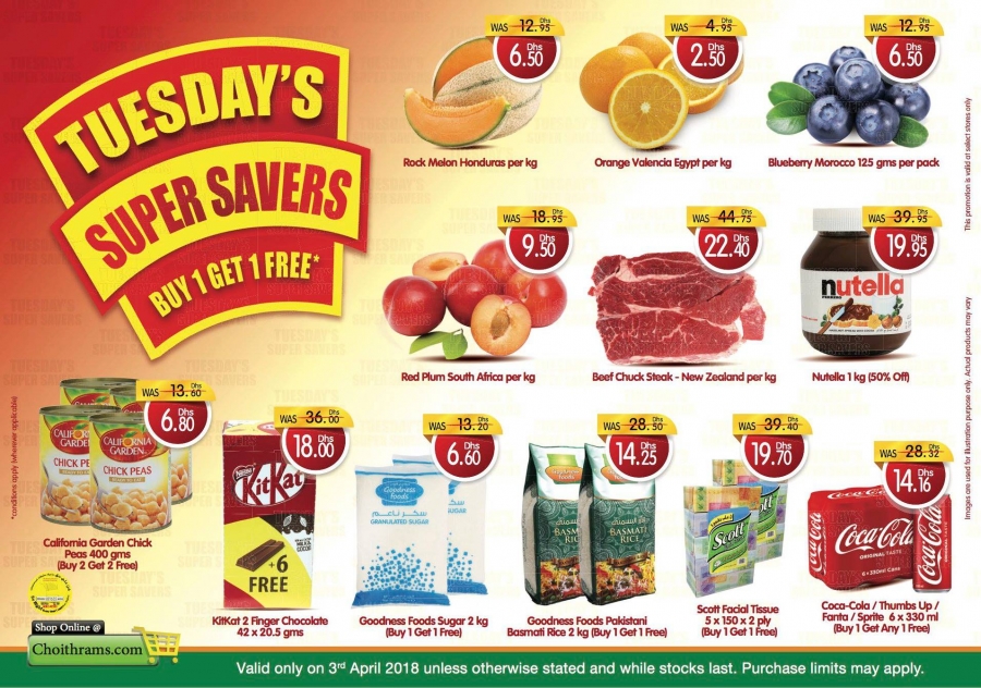 Super Savers Offers at Choithrams