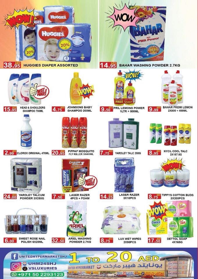Great Offers at United Hypermarket