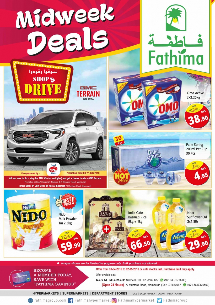 Fathima Hypermarket RAK Midweek Deals