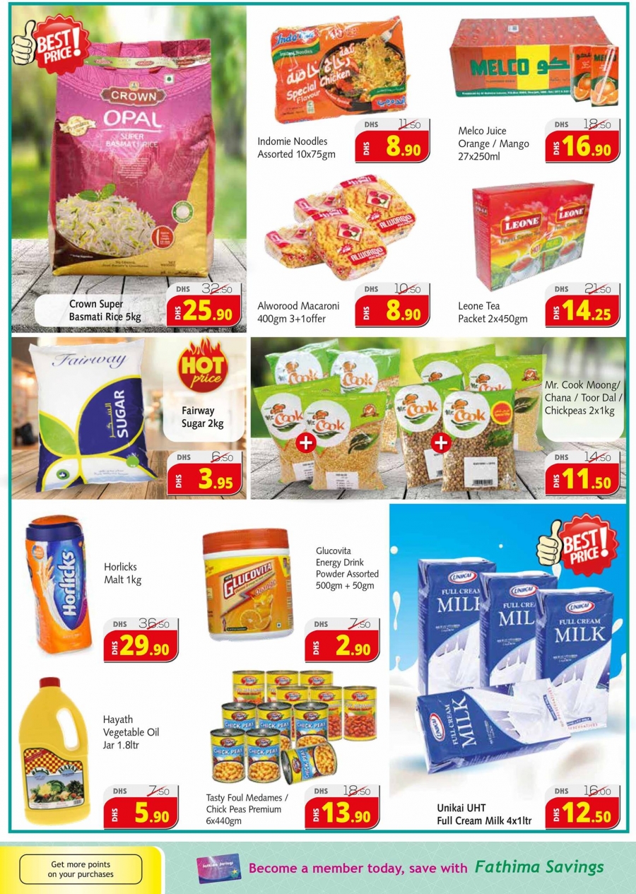 Fathima Hypermarket RAK Midweek Deals