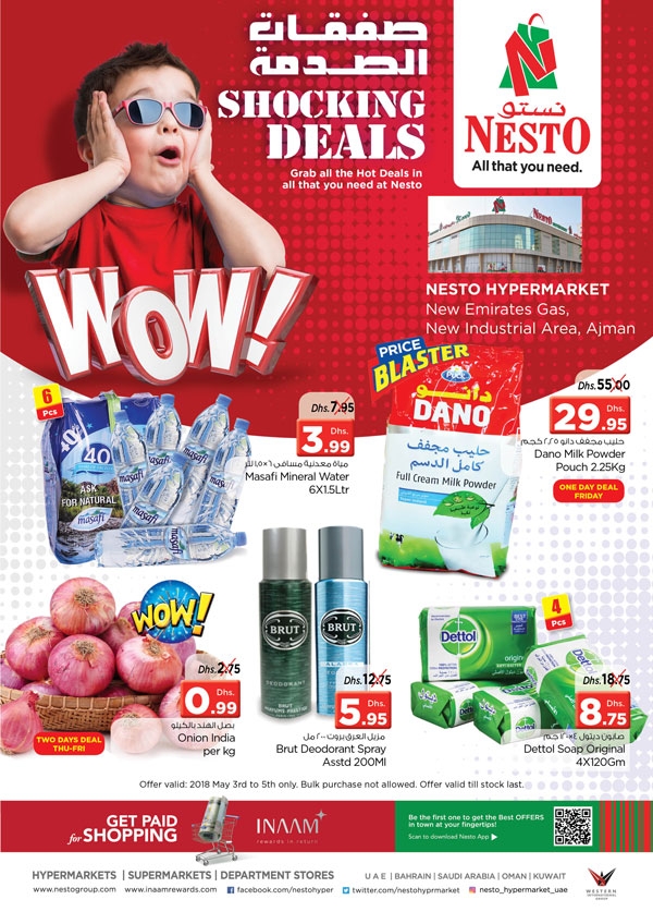 Nesto Hypermarket Shocking Deals Ajman