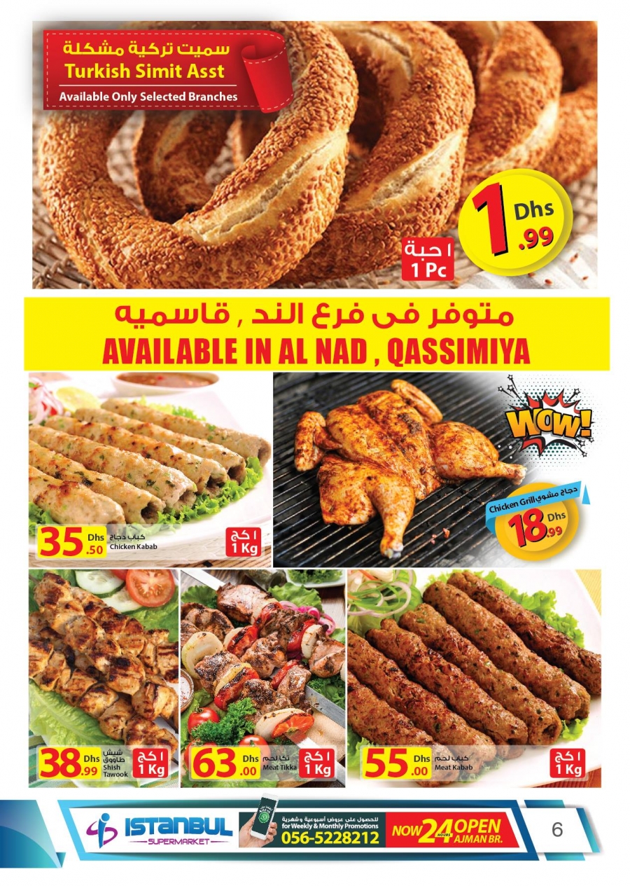 Istanbul Supermarket Great Weekend Offers