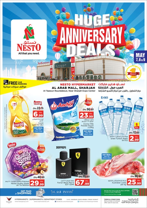 Nesto Hypermarket Huge Anniversary Deals