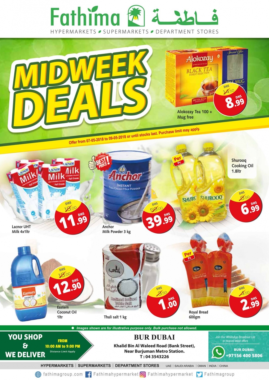 Fathima Hypermarket Exciting Midweek Deals