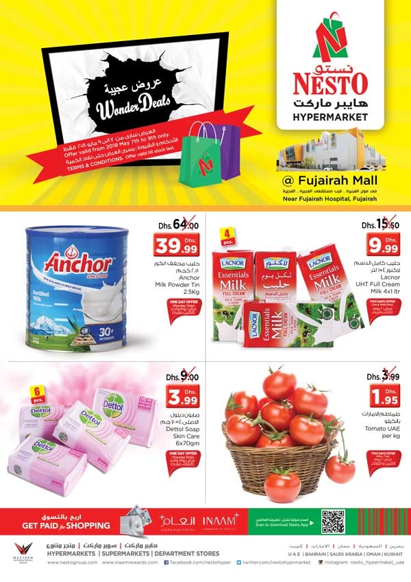 Wonder Deals at Nesto Hypermarket Fujairah