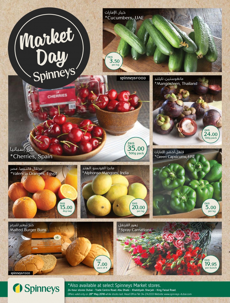 Spinneys Market Day Offers 28 May