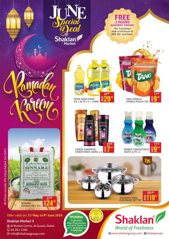 Shaklan Market June Special Deals