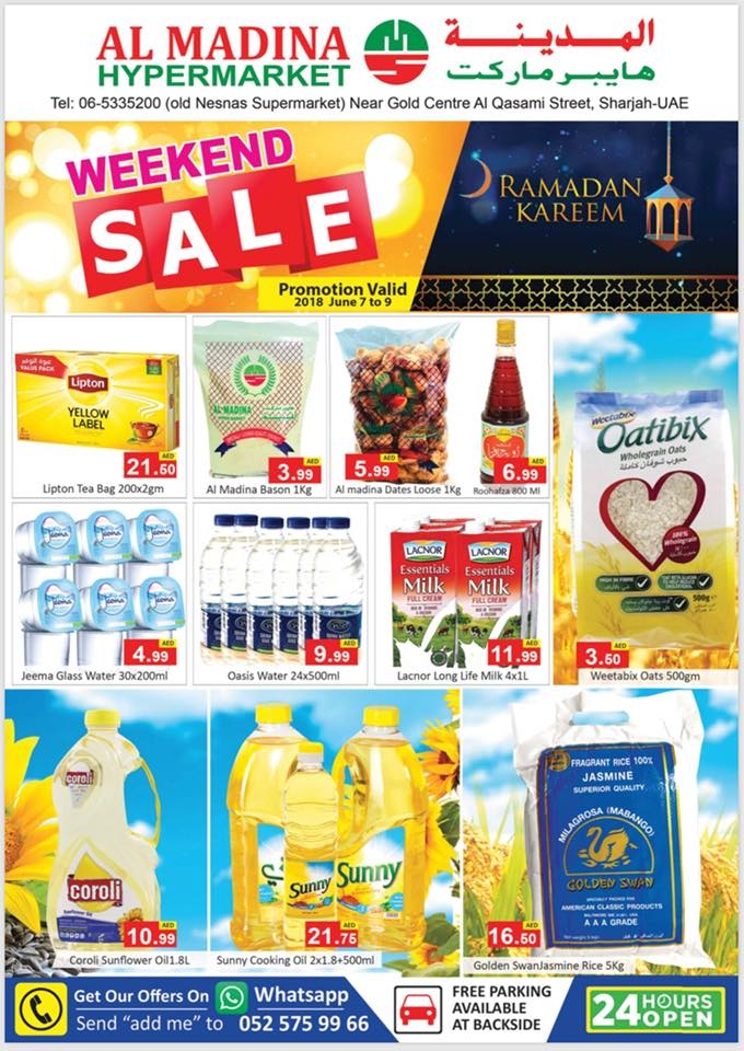Al Madina Hypermarket Sharjah Weekend Sale