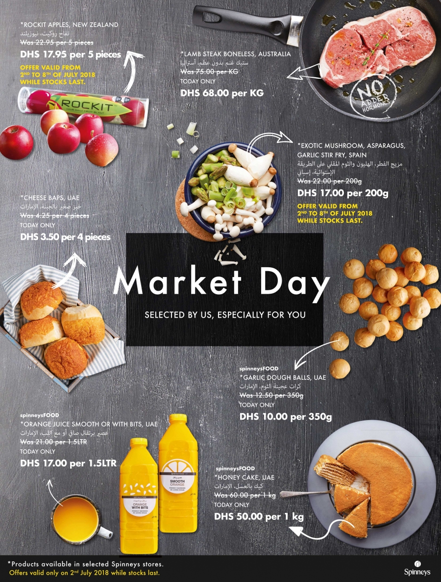 Spinneys Market Day Offers 02 July