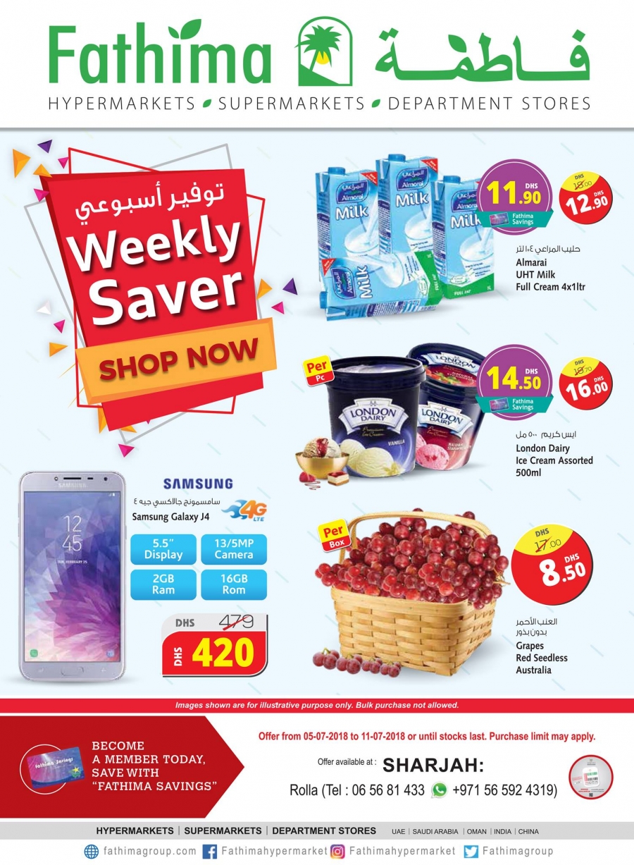 Fathima Hypermarket Great Weekly Saver