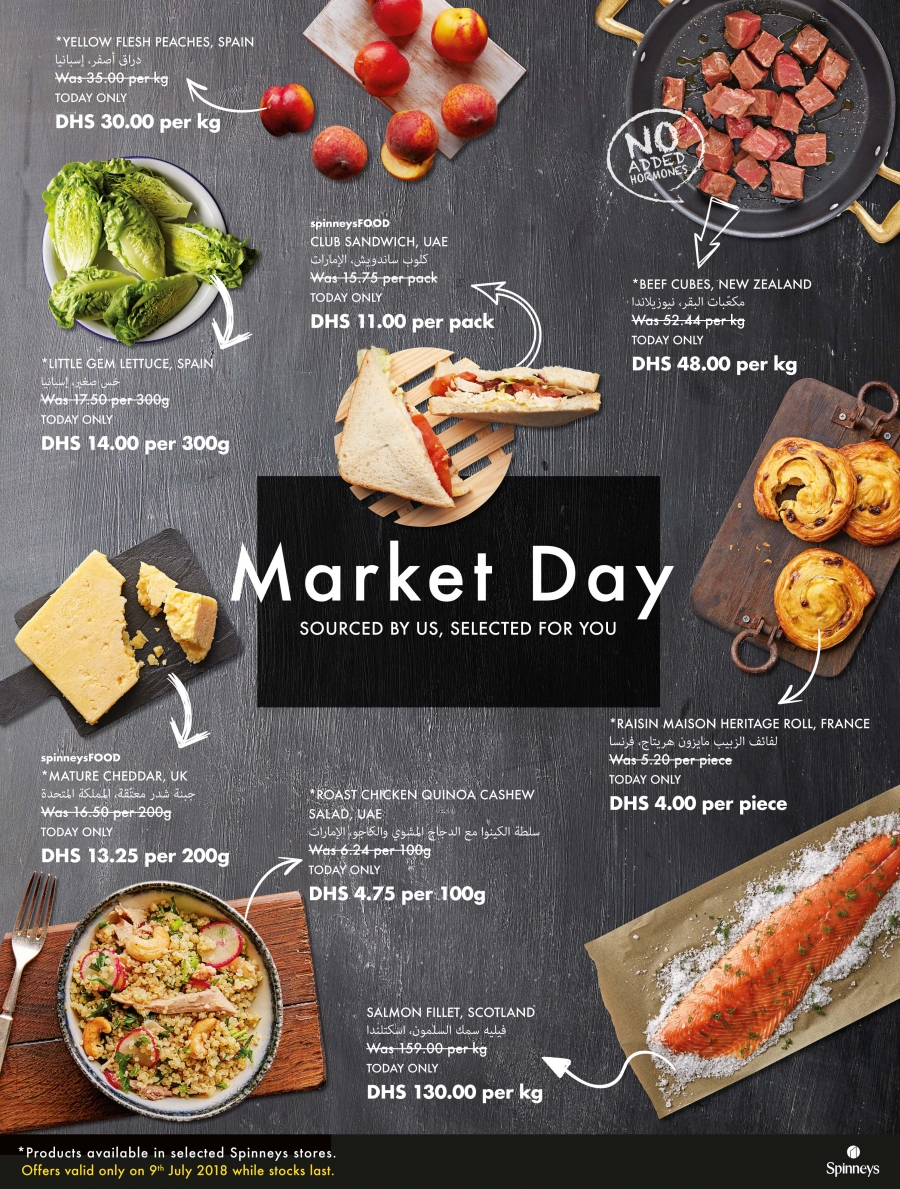 Spinneys Market Day Offers 09 July