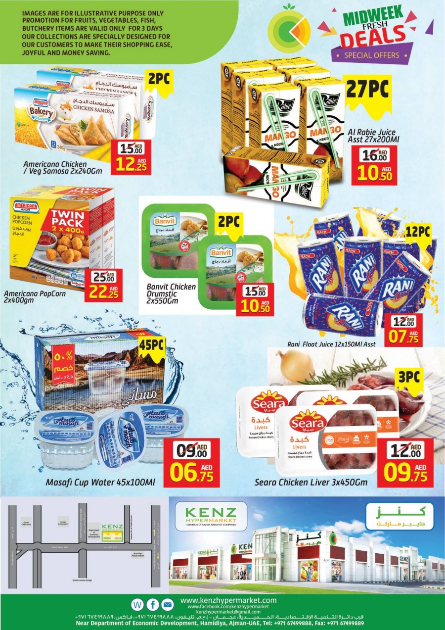Kenz Hypermarket Midweek Special Offers