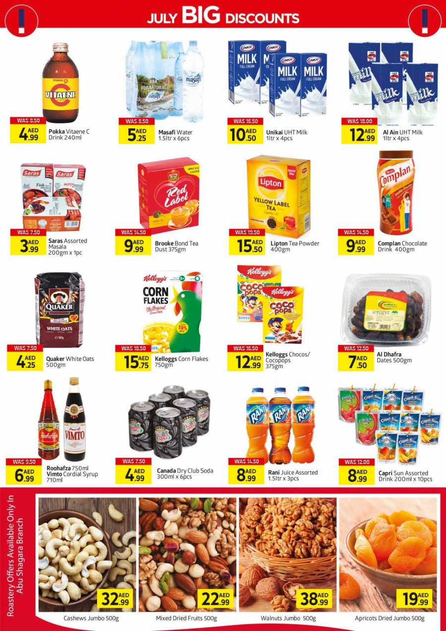July Big Discount Offers at City Centre Supermarket