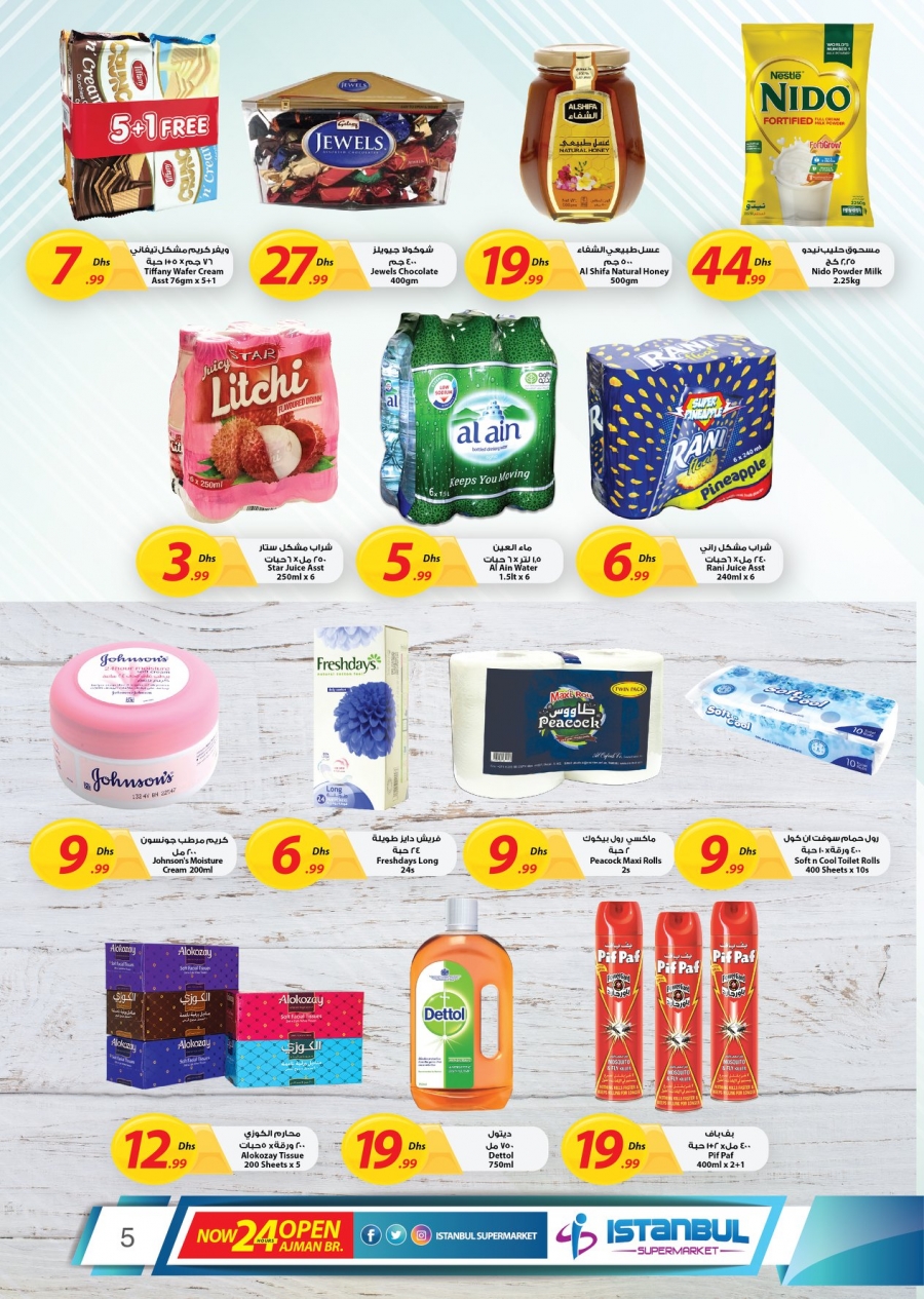 Istanbul Supermarket Weekend Great Offers