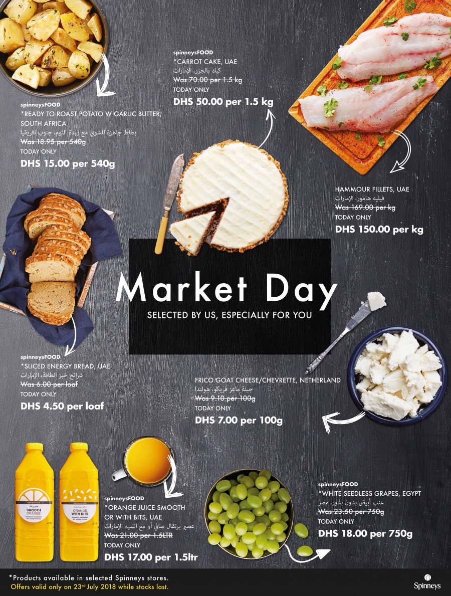 Spinneys Market Day Offers 23 July
