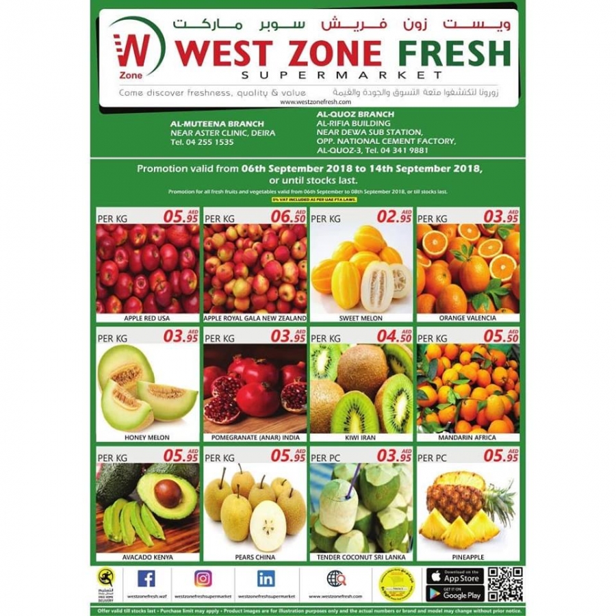 West Zone Fresh Supermarket Offers