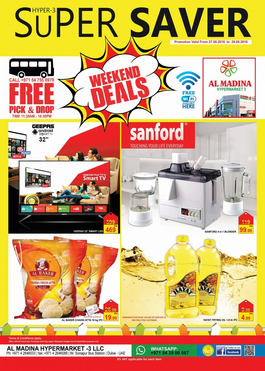 Al Madina Hypermarket Super Saver Offers