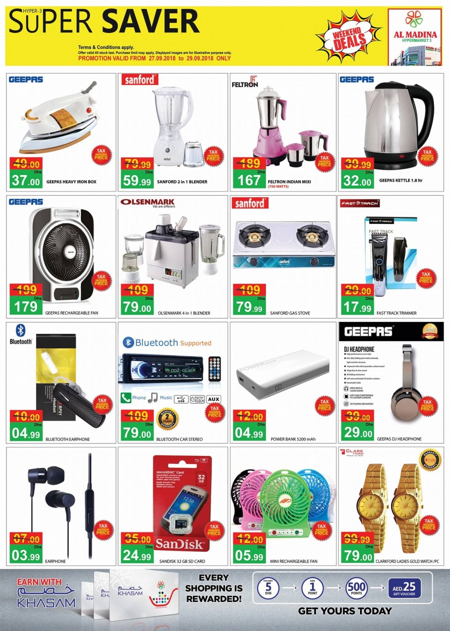 Al Madina Hypermarket Super Saver Offers