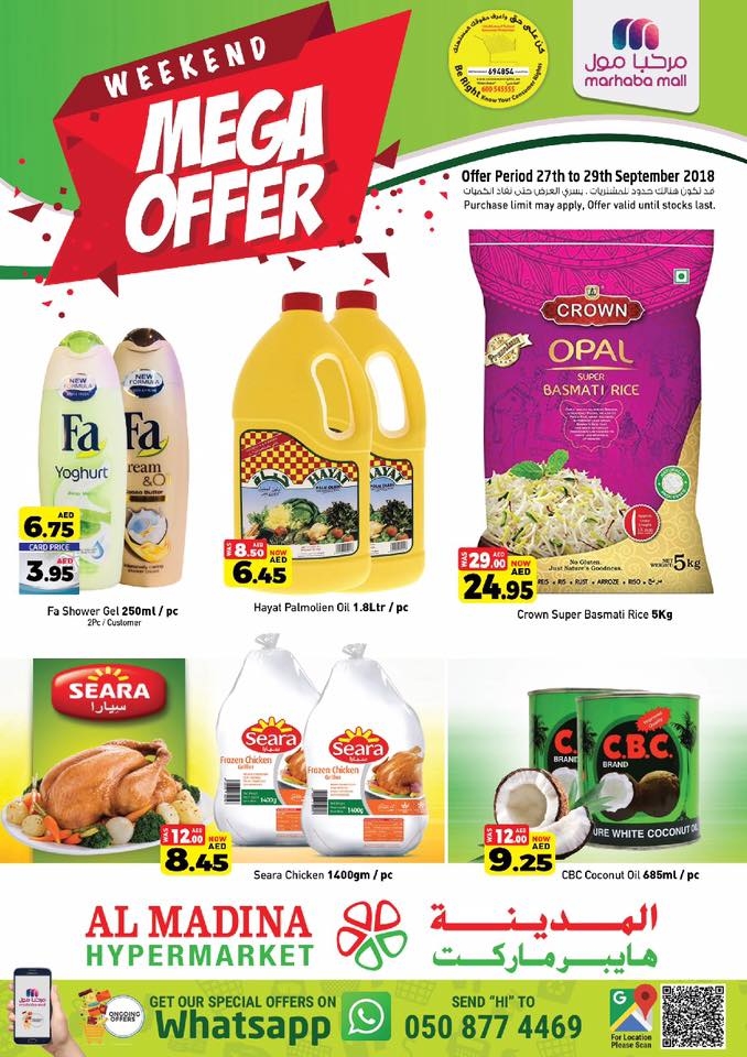 Al Madina Hypermarket Weekend Deals