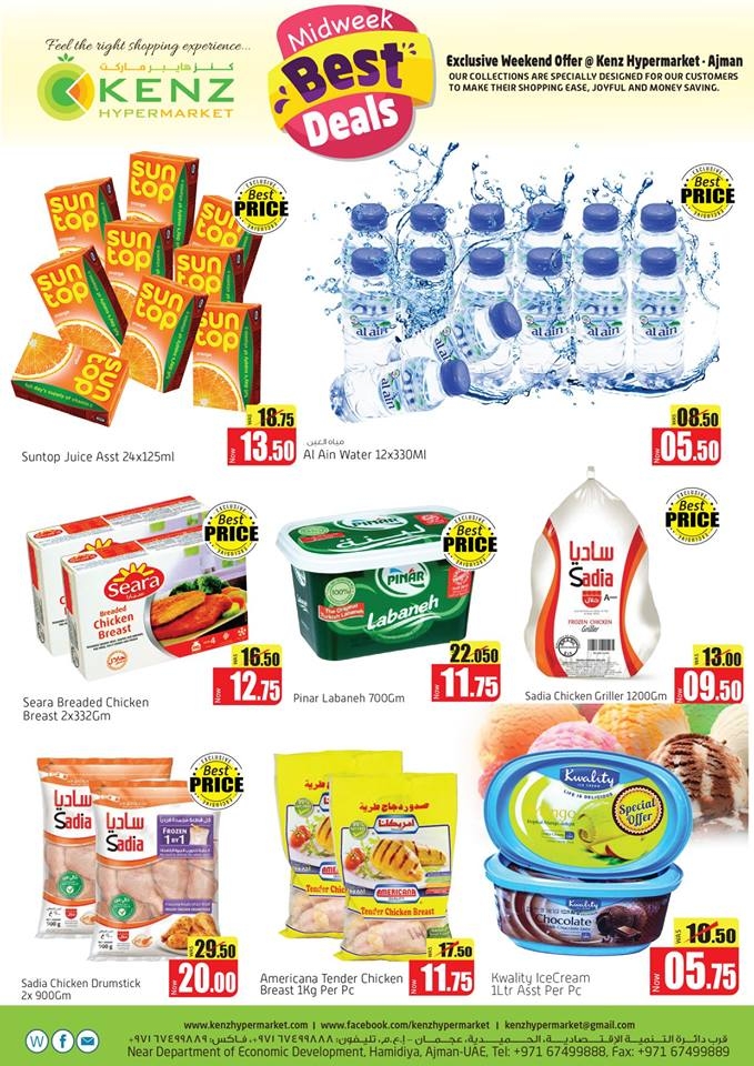 Kenz Hypermarket Midweek Best Deals
