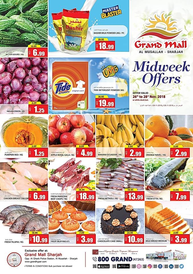 Grand Mall  Midweek Offers