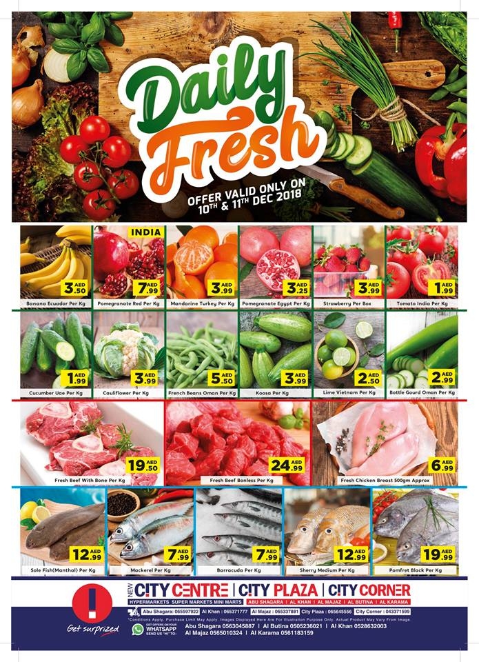 City Centre Supermarket  Daily Fresh Deals