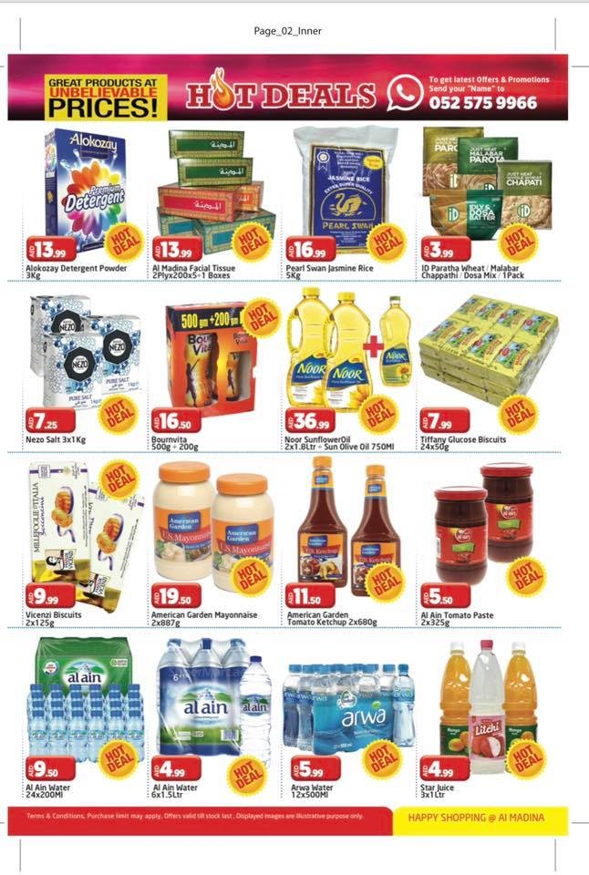 Al Madina Hypermarket  Mega weekend sale