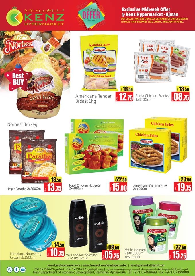 Kenz Hypermarket Midweek Special Offers