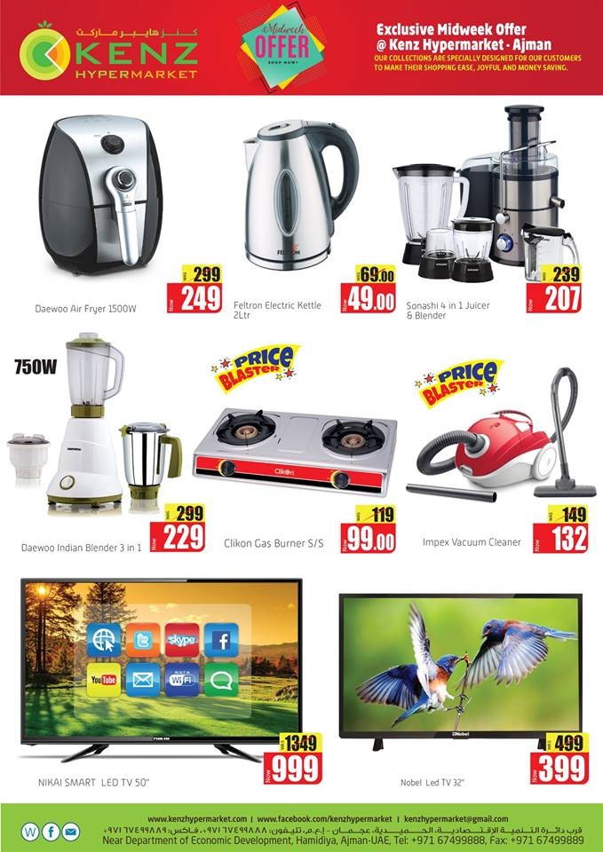 Kenz Hypermarket Midweek Special Offers