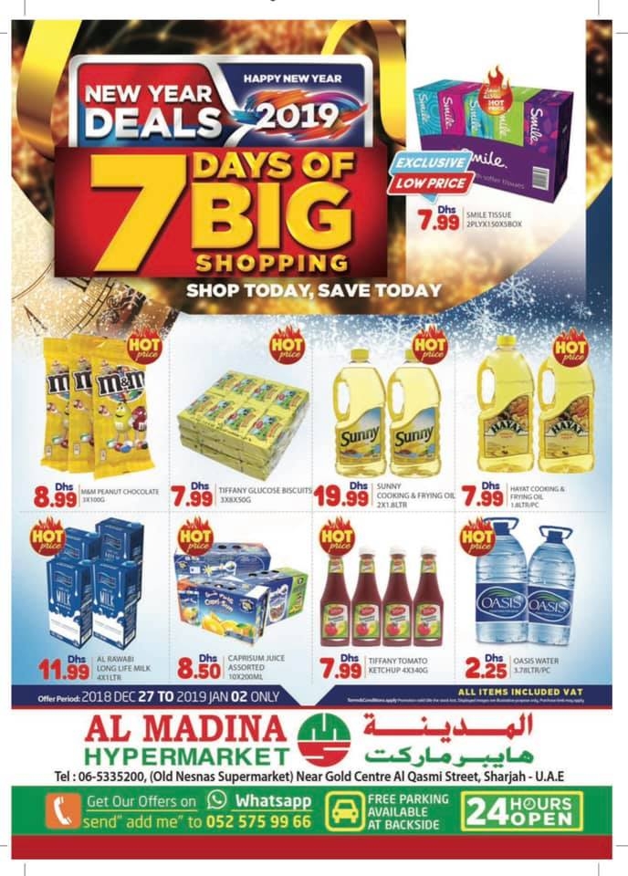 Al Madina Hypermarket 7 Days Mega Deals