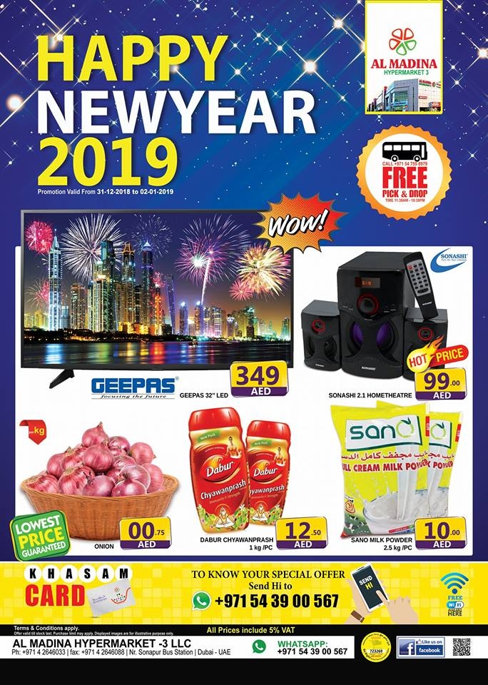 Al Madina Hypermarket  New year Deals