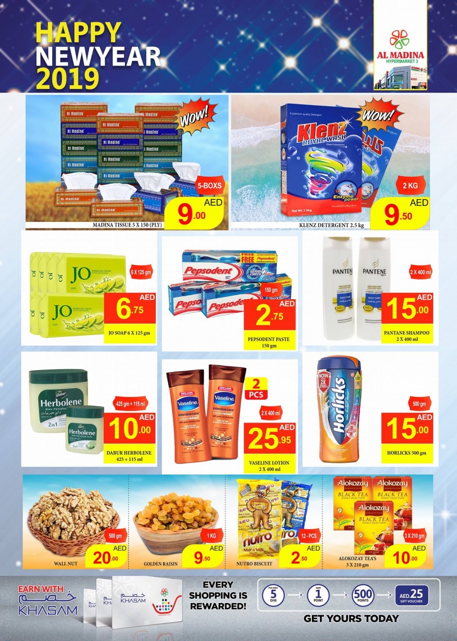 Al Madina Hypermarket  New year Deals