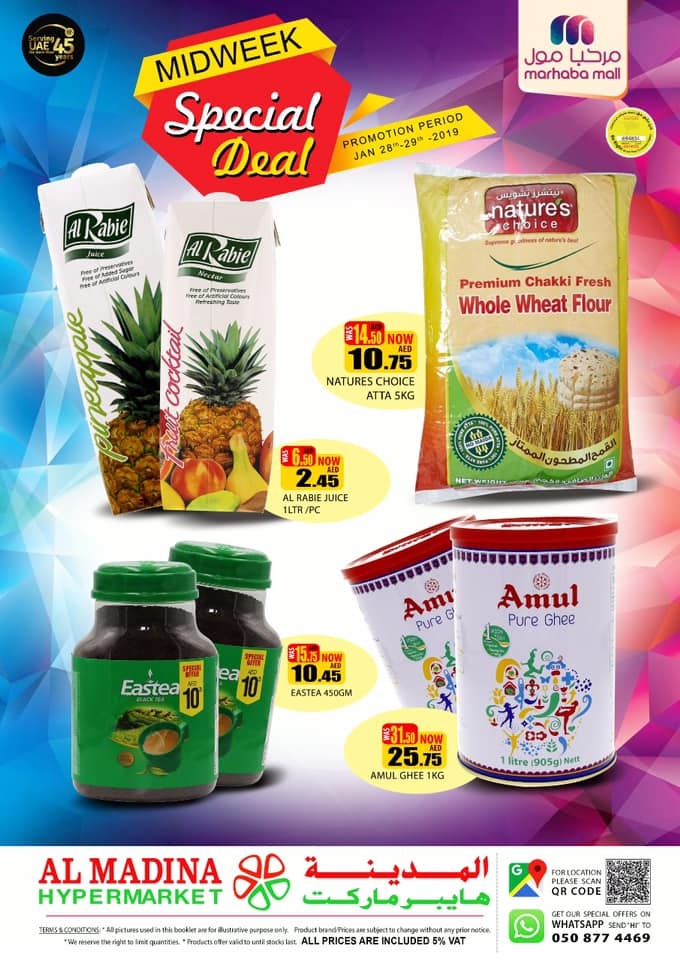 Al Madina Hypermarket Midweek Special Deals