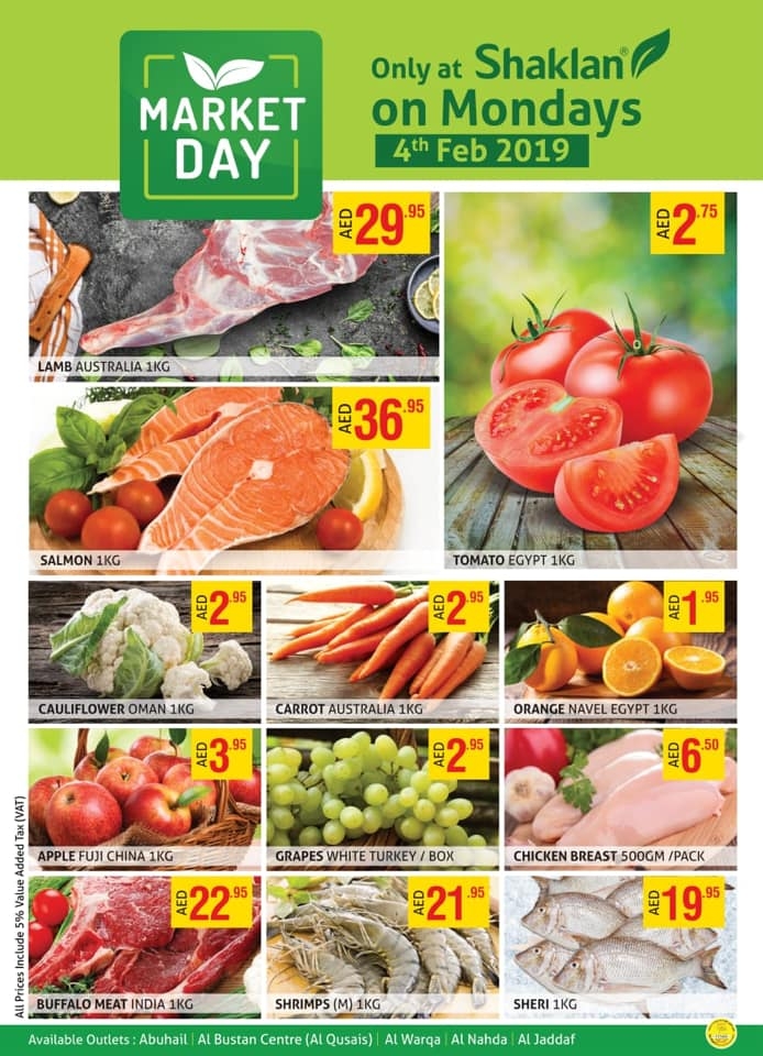 Shaklan Market  Market Day Special Deals 
