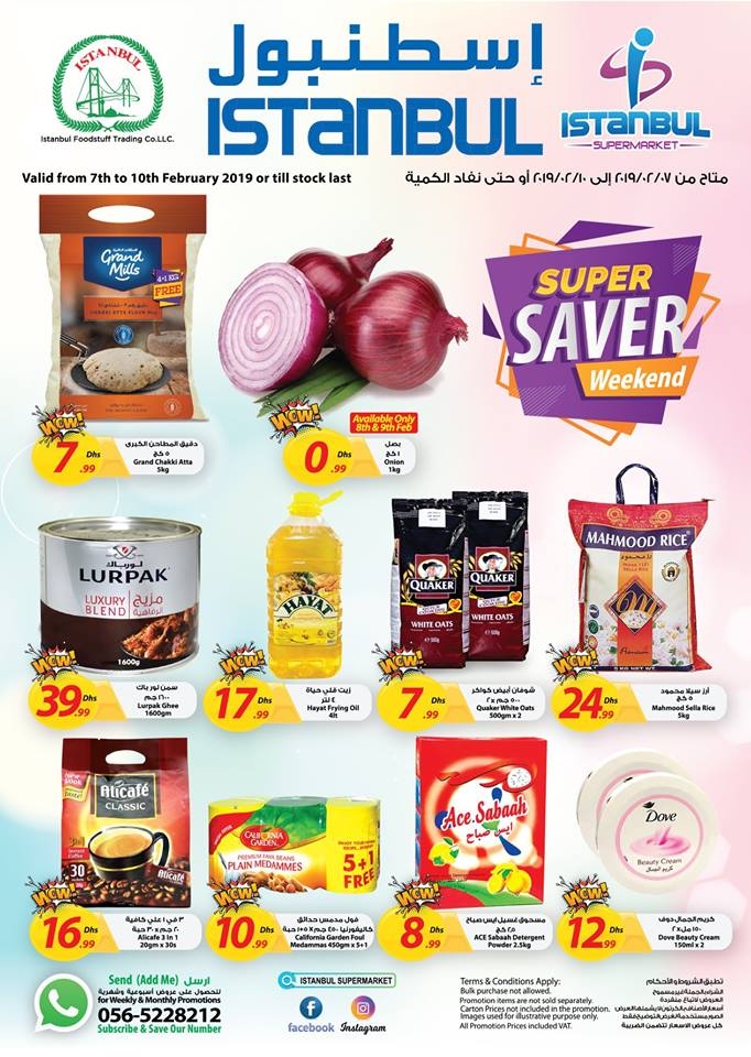 Istanbul Supermarket Super Saver Deals