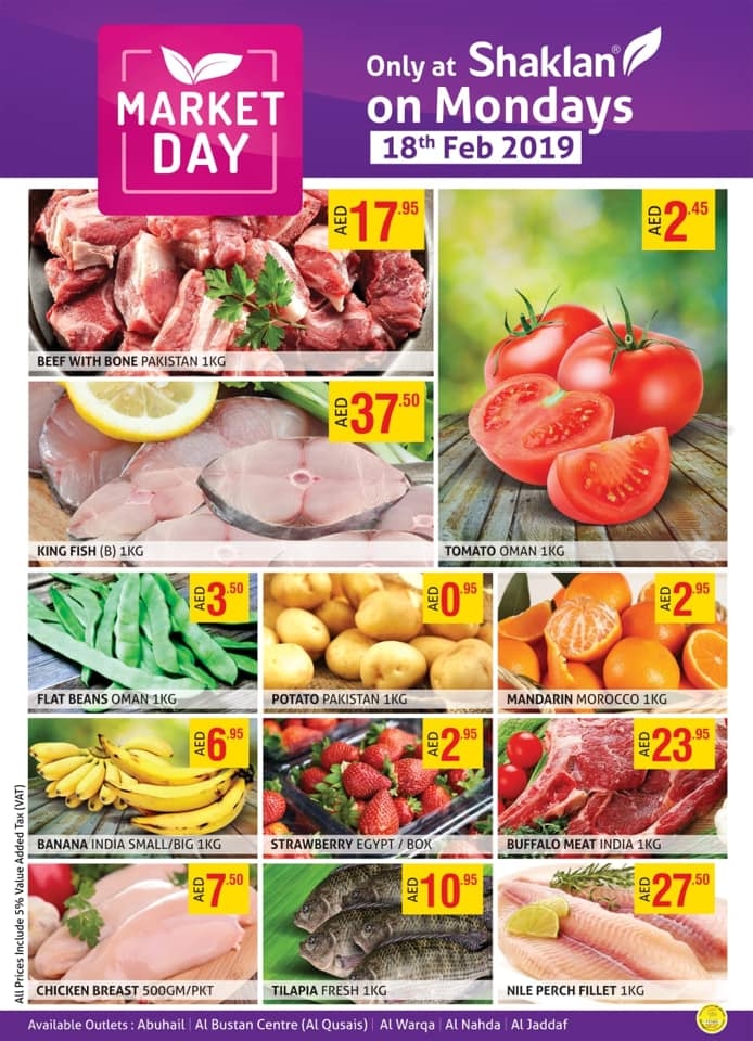 Shaklan Market Market Day Special Deals
