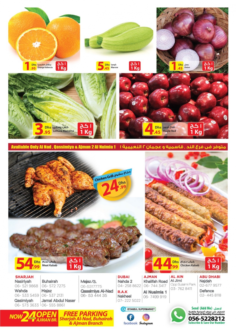 Istanbul Supermarket Midweek Offers