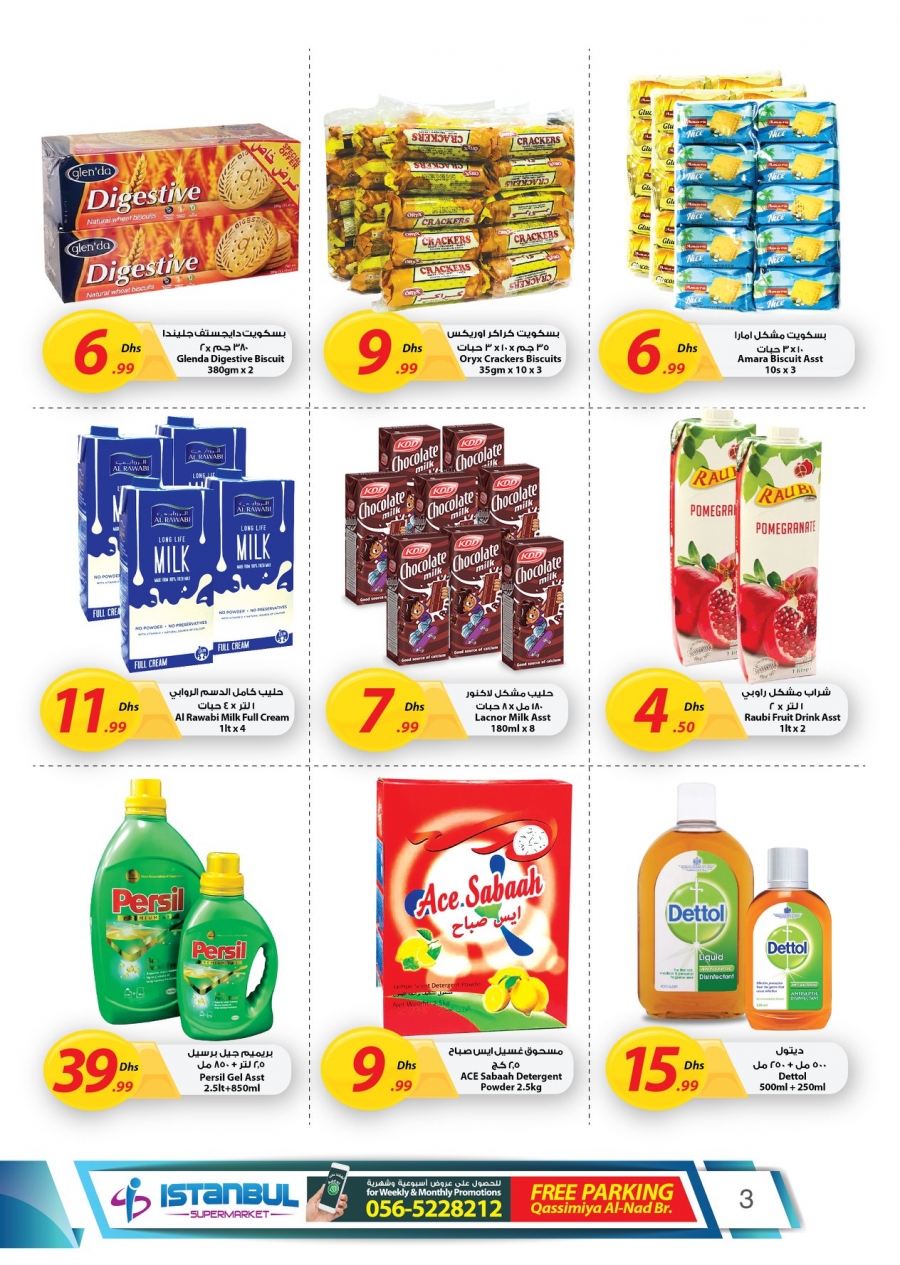 Istanbul Supermarket Midweek Offers