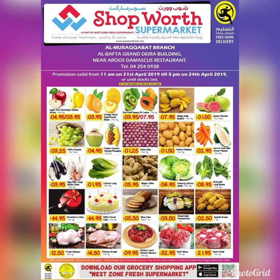 West Zone Fresh Supermarket Special Deals 