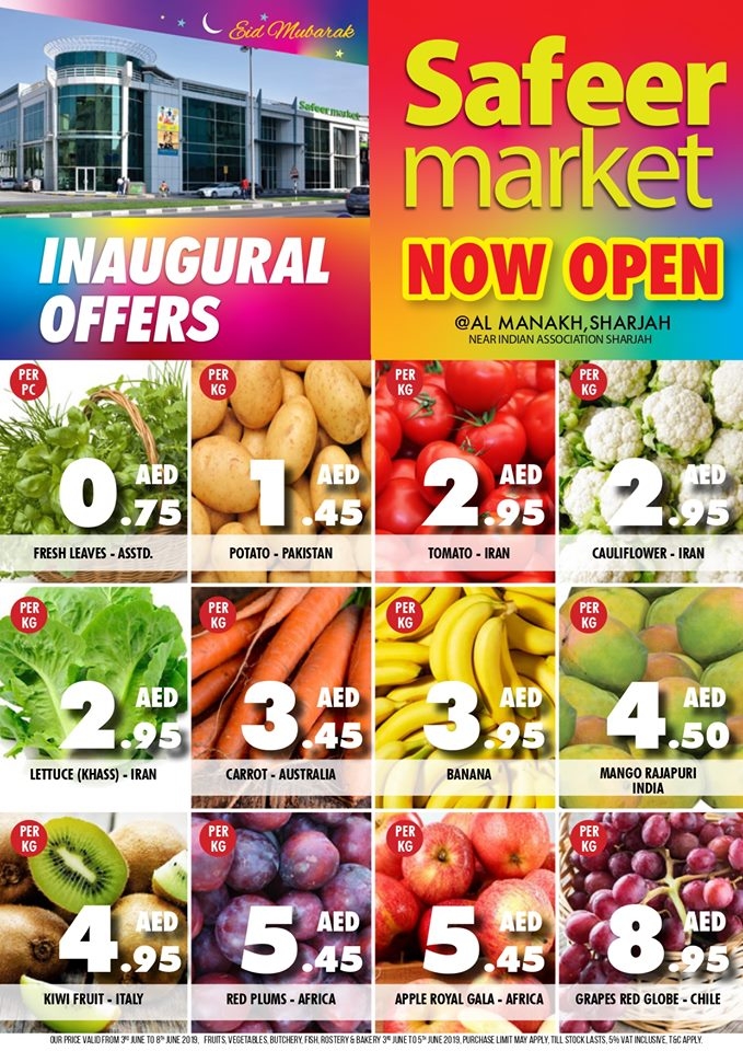 Safeer Market Inaugural Offer In UAE