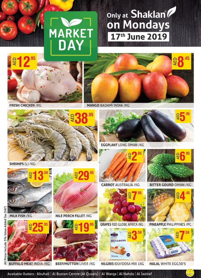 Shaklan Market Day Special Deals