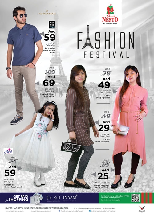 Nesto Hypermarket Fashion Festival Offers